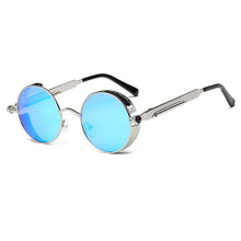 Load image into Gallery viewer, Metal Round Steampunk Sunglasses Men Women Fashion Glasses