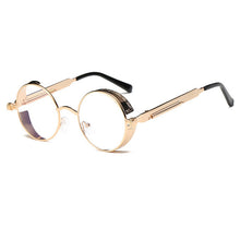 Load image into Gallery viewer, Metal Round Steampunk Sunglasses Men Women Fashion Glasses