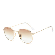 Load image into Gallery viewer, ZUCZUG Polygon Frame Metal Square Sunglasses Women