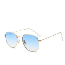 Load image into Gallery viewer, ZUCZUG Polygon Frame Metal Square Sunglasses Women
