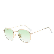 Load image into Gallery viewer, ZUCZUG Polygon Frame Metal Square Sunglasses Women