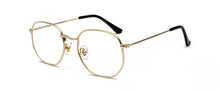 Load image into Gallery viewer, Kachawoo vintage gold sunglasses men square metal frame silver brown black small sun glasses female unisex summer style