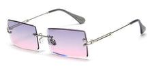 Load image into Gallery viewer, Peekaboo small rectangle sunglasses women