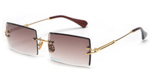 Load image into Gallery viewer, Peekaboo small rectangle sunglasses women