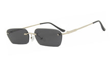Load image into Gallery viewer, MEROAFLY Narrow Sunglasses Men Rimless Summer 2019 Red Blue Black Rectangular Sun glasses for Women