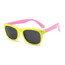 Load image into Gallery viewer, 2019 NewTR90 Silicone Children's Polarizing Sunglasses Square Boys and Girls'Glasses